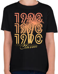 printfashion 1990 - Gyerek póló - Fekete (12233651)