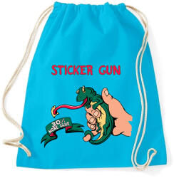 printfashion Új ragasztópiszotly - Sportzsák, Tornazsák - Surf blue (2538741)