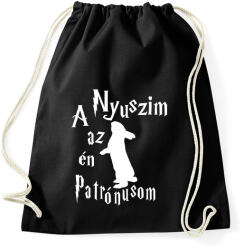 printfashion A Nyuszim az én Patrónusom - Sportzsák, Tornazsák - Fekete (16499026)