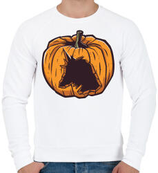 printfashion Faragott tök - Férfi pulóver - Fehér (4168029)