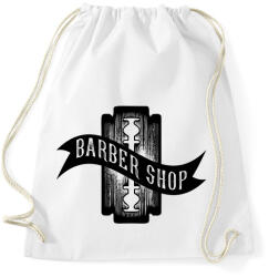 printfashion Barber shop penge - Sportzsák, Tornazsák - Fehér (6185933)