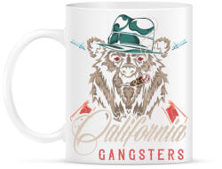 printfashion Medve 04 - California Gangsters - Bögre - Fehér (4950426)