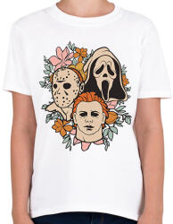 printfashion Halloween Friends - Gyerek póló - Fehér (16829991)