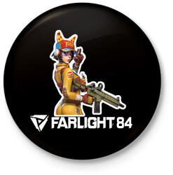 printfashion Farlight84 - Maggie - Kitűző, hűtőmágnes - Fekete (16024767)