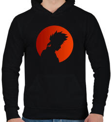 printfashion Kakashi - Férfi kapucnis pulóver - Fekete (6789095)