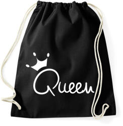 printfashion Queen - Sportzsák, Tornazsák - Fekete (1051846)