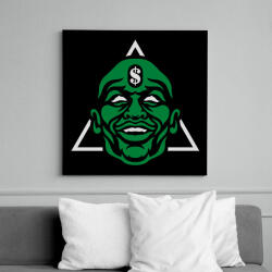 printfashion Mayweather - Vászonkép - Fekete (6650031)