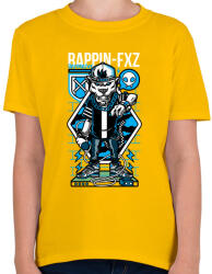 printfashion Rappin - Gyerek póló - Sárga (398077)