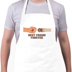 printfashion BFF - Best Friend Forever - Kötény - Fehér (14090225)