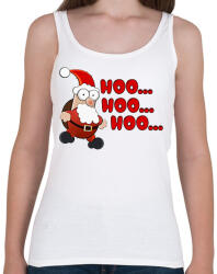 printfashion Télapó - hoo. . . - Női atléta - Fehér (16775829)