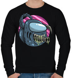 printfashion Alien impostor - Férfi pulóver - Fekete (3528427)