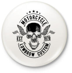 printfashion Nyárspolgár - Kitűző, hűtőmágnes - Fehér (3074252)