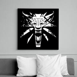printfashion Witcher - Vaják - Vászonkép - Fekete (6660768)