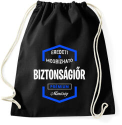 printfashion Biztonságiőr prémium minőség - Sportzsák, Tornazsák - Fekete (1454648)