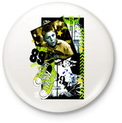 printfashion TRADE 89 - Kitűző, hűtőmágnes - Fehér (3075256)