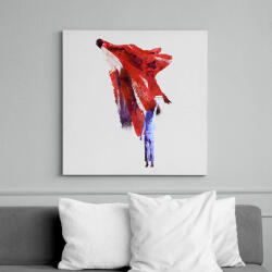 printfashion My only friend - Vászonkép - Fehér (6621203)