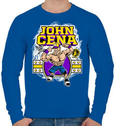 printfashion John Cena - Férfi pulóver - Királykék (2303203)