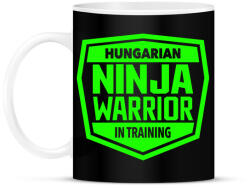 printfashion Hungarian Ninja Warrior - Bögre - Fekete (1077177)