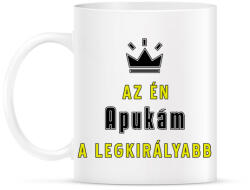 printfashion Az én apukám - Bögre - Fehér (3617879)