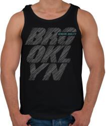 printfashion Brooklyn - Férfi atléta - Fekete (4746067)