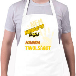 printfashion nem haragot tartok - Kötény - Fehér (6846466)