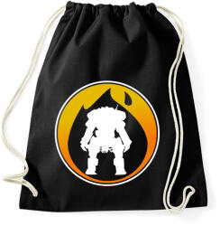 printfashion Titanfall - Sportzsák, Tornazsák - Fekete (2061638)