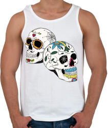 printfashion koponya mexiko - Férfi atléta - Fehér (4723984)