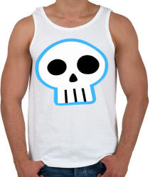 printfashion Sims skull - Férfi atléta - Fehér (2214739)