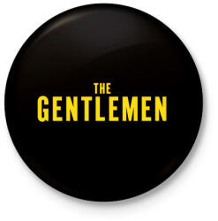 printfashion The Gentlemen - Kitűző, hűtőmágnes - Fekete (15938292)