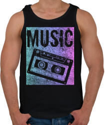 printfashion music - Férfi atléta - Fekete (5049485)