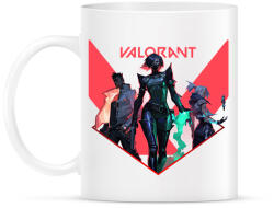 printfashion Valorant - Bögre - Fehér (2592842)