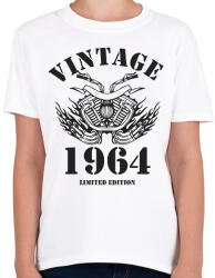 printfashion 1964 - Gyerek póló - Fehér (6213602)