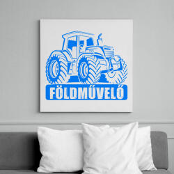 printfashion Földművelő New Holland - Vászonkép - Fehér (6639808)