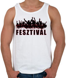 printfashion Fesztivál - Férfi atléta - Fehér (287963)