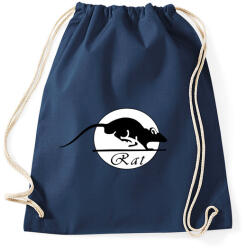 printfashion rat - Sportzsák, Tornazsák - Sötétkék (535048)