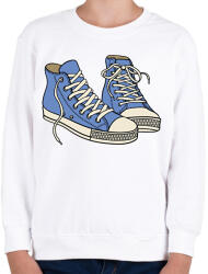 printfashion Converse Sneakers - Gyerek pulóver - Fehér (1738107)