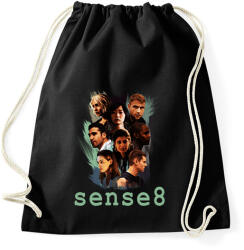 printfashion sense8 - Sportzsák, Tornazsák - Fekete (2803215)