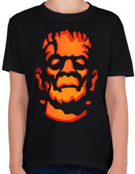 printfashion frankenstein - Gyerek póló - Fekete (392996)
