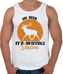 printfashion Hunting season - Férfi atléta - Fehér (7495296)