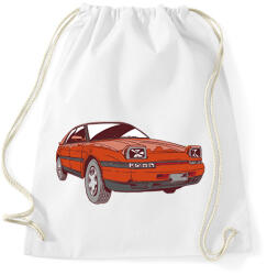 printfashion Mazda 323F BG - Sportzsák, Tornazsák - Fehér (11885990)