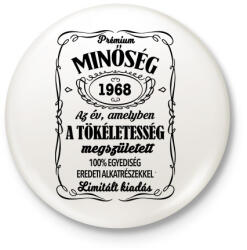 printfashion Prémium minőség, egyedi évszámmal! - Kitűző, hűtőmágnes - Fehér (3078045)