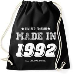 printfashion 1992 - Sportzsák, Tornazsák - Fekete (4053492)