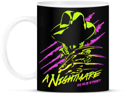 printfashion Freddy Krueger - Bögre - Fekete (1833513)