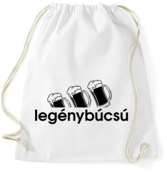 printfashion Legénybúcsú - Sportzsák, Tornazsák - Fehér (13972271)