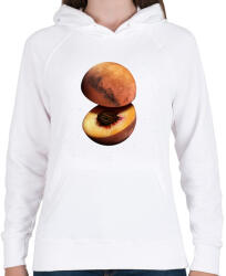printfashion Barack Mars - Női kapucnis pulóver - Fehér (11759976)
