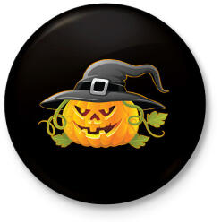 printfashion Tök - Kitűző, hűtőmágnes - Fekete (9425986)