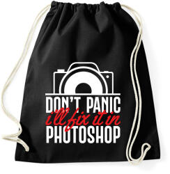 printfashion Don't panci, I'll fix it in Ps (white) - Sportzsák, Tornazsák - Fekete (7257387)
