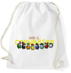 printfashion Among us Crewmates - Sportzsák, Tornazsák - Fehér (4363498)