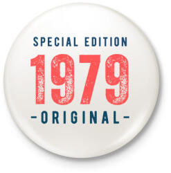 printfashion Special edition 1979 - Kitűző, hűtőmágnes - Fehér (14247982)