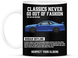 printfashion Nissan Skyline - Bögre - Fekete (14790617)